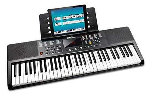 Rockjam 61 Teclado Electrónico Portátil Con Pegatinas, Fuent 1