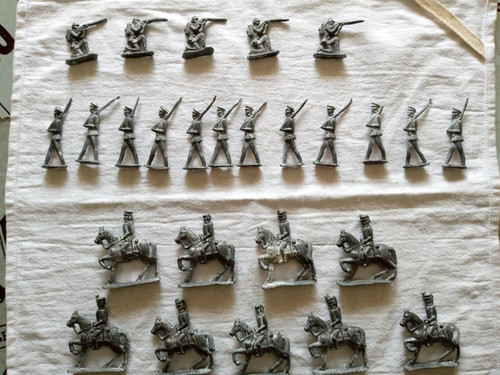 Antiguos Soldados De Plomo .planos Ind Argentina 0
