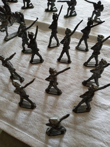 Antiguos Soldados De Plomo .planos Ind Argentina 1