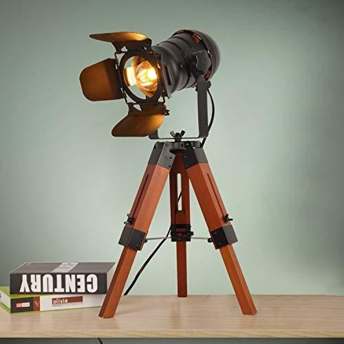 Decoluce Lampara De Mesa De Cine Ajustable Vintage - Nautico 1