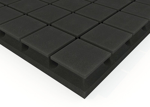 Paneles Placas Acústicos Paris Pro 50x50cm X40mm En Stock 0