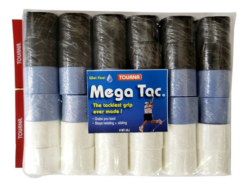 Tourna Cubregrip Mega Tac Paquete X 36 0