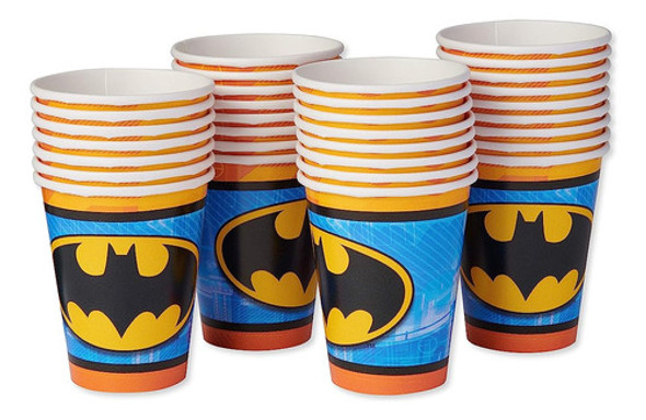 ~? American Greetings Batman Party Supplies, Vasos De Papel 1 ~? American Greetings Batman Party Supplies, Vasos De Papel 1