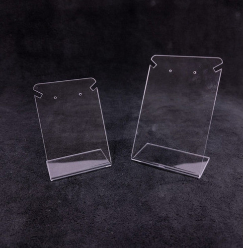 Exhibidor Porta Aros Y Collares Acrílico 6x9x3.5 Cm 32073 1