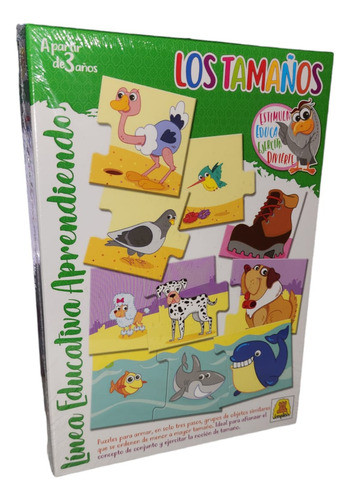 Rompecabezas Puzzle Los Tamaños. Original Implas 0