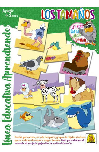 Rompecabezas Puzzle Los Tamaños. Original Implas 1