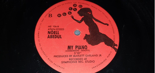 Noell Abedul This Beat Is Technotronic My Piano Maxi Italy 1