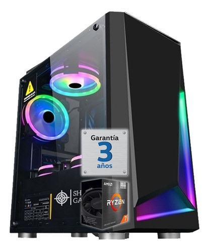 Pc Gamer Amd Ryzen 7 Ram 16gb 1tb Video Vega 7 Wifi Juegos 1
