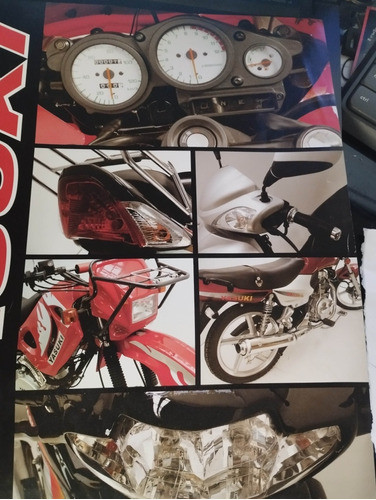 Folleto Catálogo Original Impreso Motos Yasuki 0