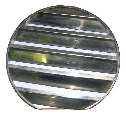 Ventiluz Aereador  Circular  En  Inoxidable Para Baño O Gaz 0