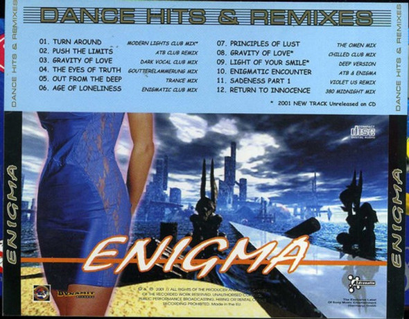 Cd Enigma - Dance Hits & Remixes 1