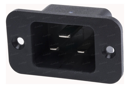 4 Conectores C20 Para Iec C20 16a Macho Chasis Calidad 0