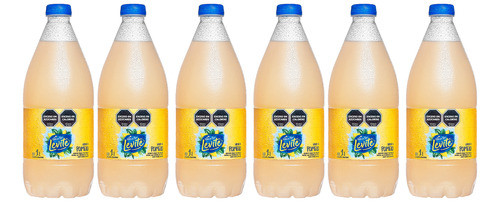 Agua Saborizada Levite 1l Pomelo Sin Gas La Barra Pack X6 1