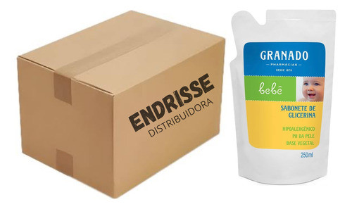 Sabonete Líquido Tradicional Granado Bebê Refil 250ml 5 Und 0