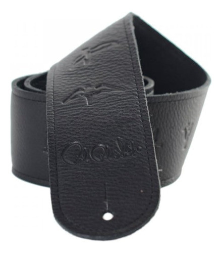 Prs Guitars Leather Birds Guitar Strap, Black (acc-3119) 1