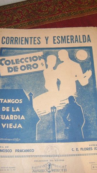 Partitura Piano Corrientes Y Esmeralda Tango De C. E.flores 0