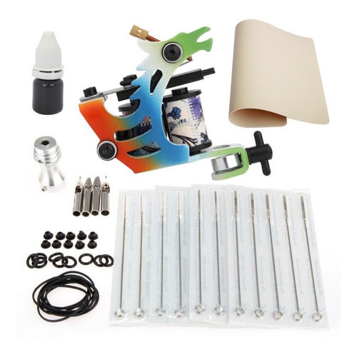 Kit Tattoo Skull Monster: Máquina #1102-7 + Accesorios 0