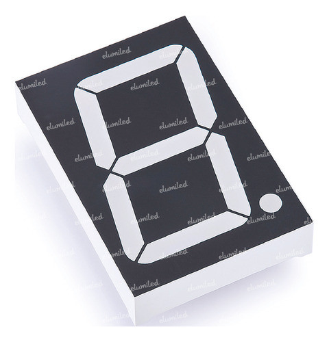 3 Displays 7 Segmentos 1.80 Catodo Comun Rojo Super Brillo 0