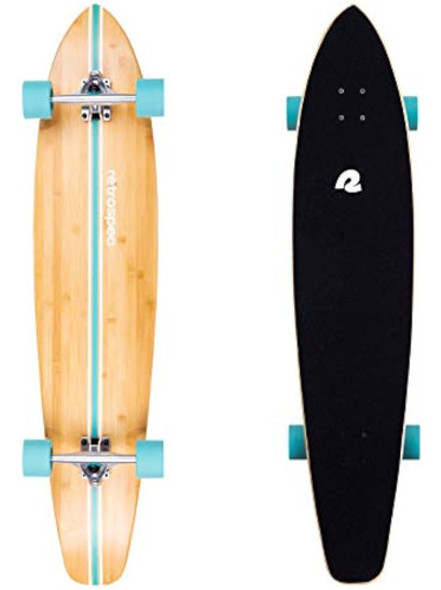 Retrospec - Patineta Zed Larga De Bambú, Estilo 0