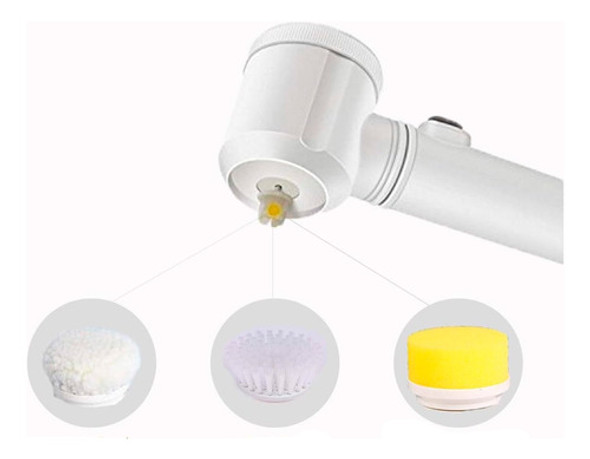 Cepillo De Limpieza Eléctrico Recargable Magic Brush 1 Cepillo De Limpieza Eléctrico Recargable Magic Brush 1