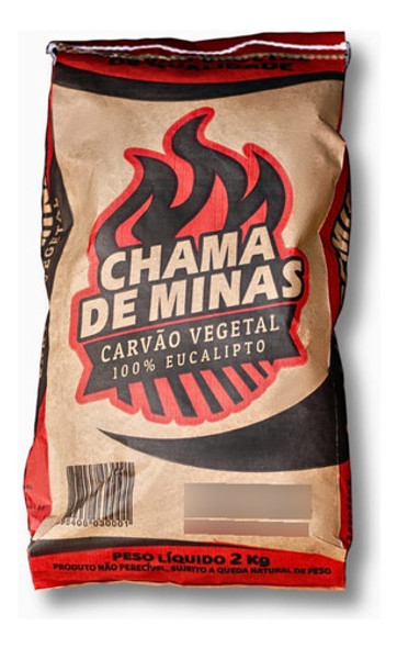 Carvão Vegetal Para Churrasco 1