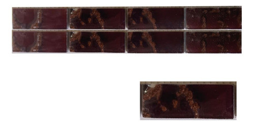 Listel Acuarela Flame Wine Red 2.4x30.5 Cm 0