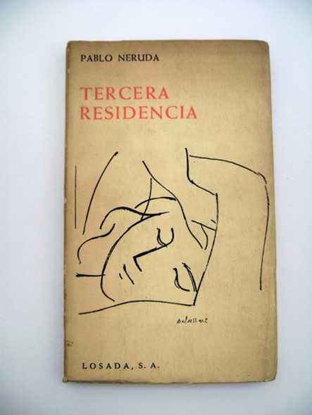 Tercera Residencia Pablo Neruda Losada 1961 Papel Boedo 0