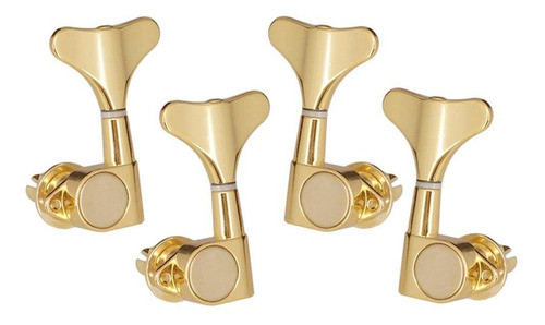 4 Peças De Afinação De Fechadas Elétricas Acústica Folk 0
