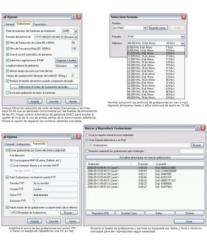 Grabador De Llamadas Espia - Auditoria Telefonica En Pc ! ! 1