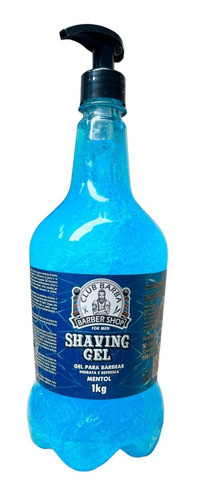 Shaving Gel Refrescante Club Barba 1 Litro - Menthol 0