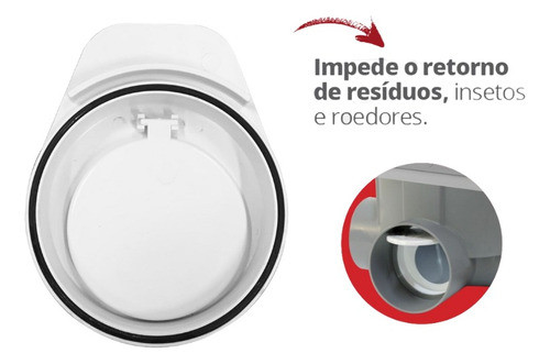 Válvula De Retenção Para Caixa De Passagem E Coletora Durín 1