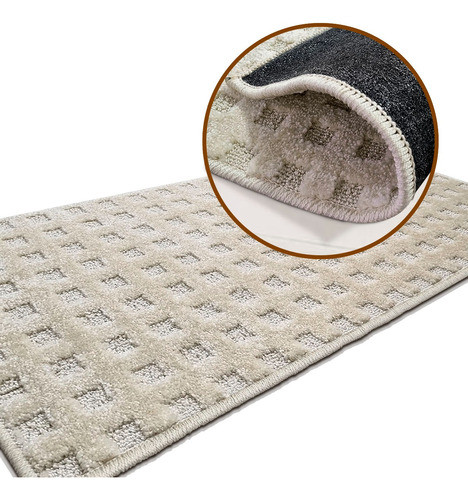 1 Tapete Banheiro Antiderrapante Grande Soft Re60 Js 50x100 0