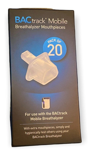 Boquillas Espirómetro Bactrack Mobile Pack 20 Unid Ph Ventas 0