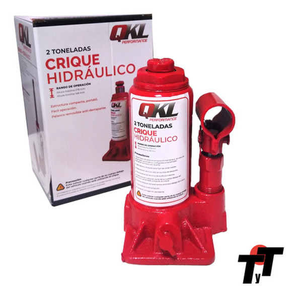 Crique Gato Hidraulico Botella 2 Toneladas Qkl Qkl-ai17 1 Crique Gato Hidraulico Botella 2 Toneladas Qkl Qkl-ai17 1
