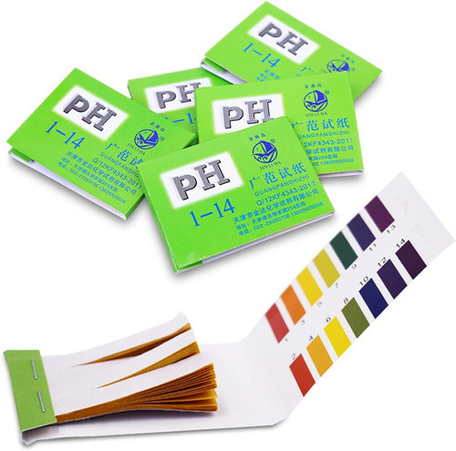 Lote 3 Packs Papel Tornasol Medidor Ph Acido Base 1 A 14 Emn 0