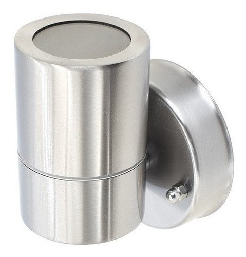 Luminaria Aplique Ext 1 Luz Metal Pulido Lh-2092 0