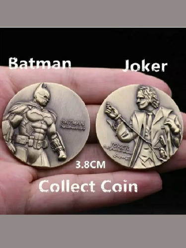 Moneda Coleccionable Joker Batman El Caballero 1