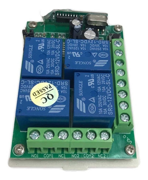 Receptor 4 Canales Zudsec Zuden Zdr-104 0