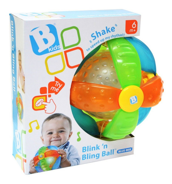 Pelota Con Sonido Y Luz - Bluebox - Mosca 0
