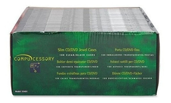 Caja De Joya De Cddvd Fina Computacional Ccs55401 0