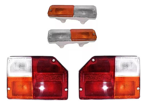 Combo P/ Fiat 128 Europa Giros Delanteros Traseros Completos 0