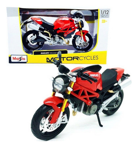 Maisto 1:12 Motos - Surtidas Ploppy.3 381387 1