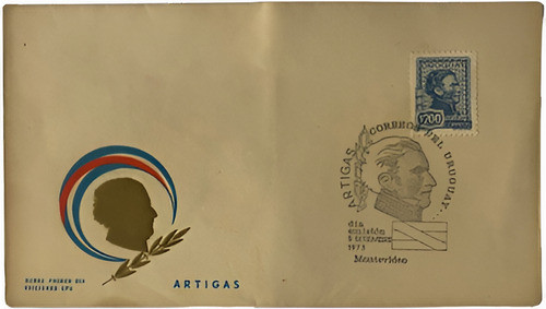 Uruguay Sobre Primer Día Artigas 5 Setiembre 1973 Sp2 0