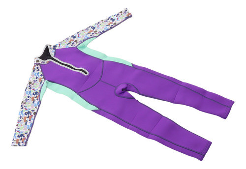 Roupa De Mergulho Infantil De 8 Jardas, Neoprene, Manga Comp 1