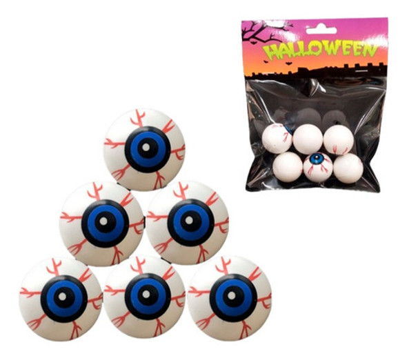Bolsa De Ojos X6 Unidades Decoracion Halloween 1