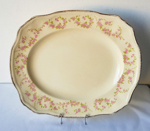 Fuente O Bandeja Mediana Loza Inglesa Alfred Meakin 0