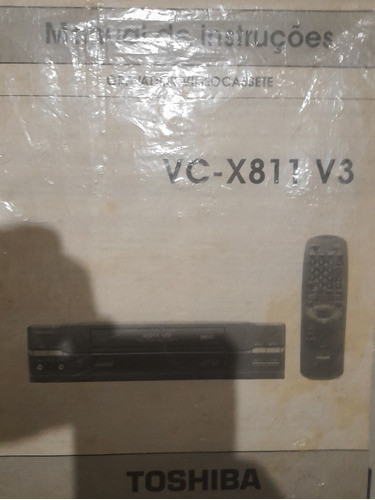 Manual De Instruções Vídeo Cassete: Toshiba Vc-x811 V3 0