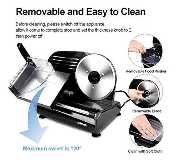 Cortadora De Carne, Cortadora De Alimentos Eléctrica Cusimax 1