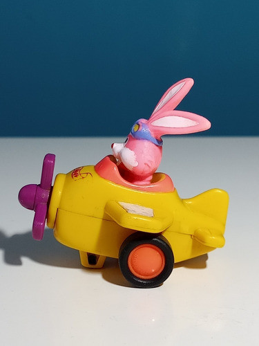 Muñeco Conejo Piloto De Avion 1
