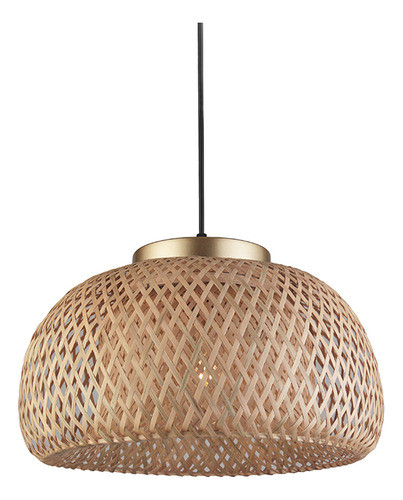 Colgante Campana Bambú 1xe27 Ø385mm 0